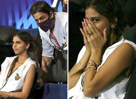 Shah Rukh Khan and Aryan Khan attend another IPL match but Suhana Khan ...