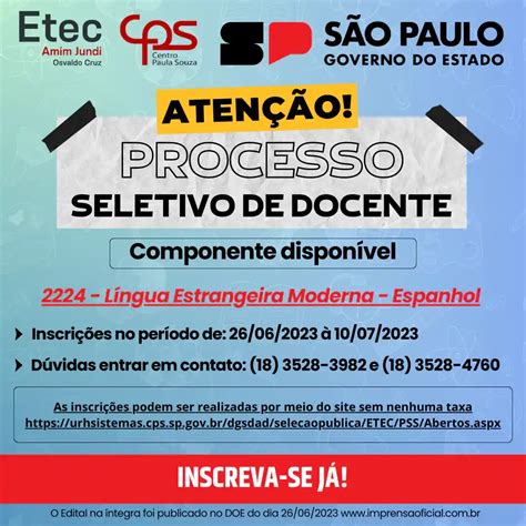 Etec Amim Jundi Centro Paula Souza