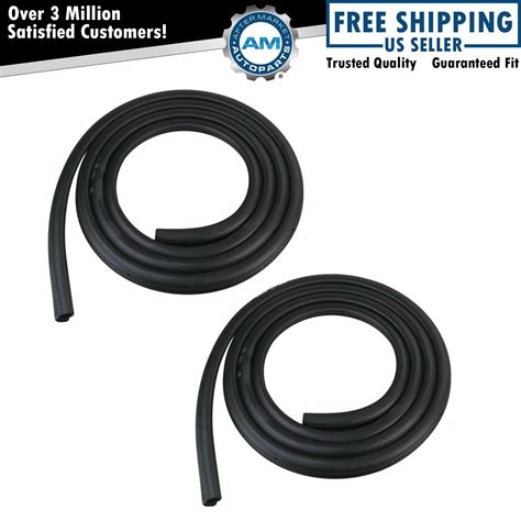 Door Seals Weatherstrip Kit Pair Set For Ford Bronco F100 F150 F250