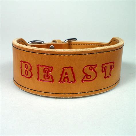 Personalized Leather Dog Collars - Custom Dog Collars
