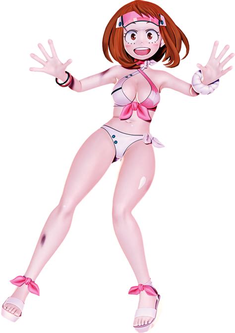 Ochako Uraraka [sexy Beach] 02 By Nine0690 On Deviantart