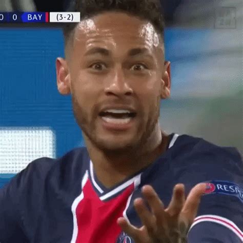 Neymar Jr Paris Saint Germain Shocked What Gifdb