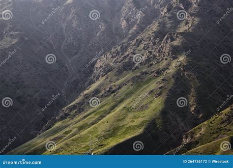 Beautiful View Of Mountains In Batakundi In Pakistan Stock Photo