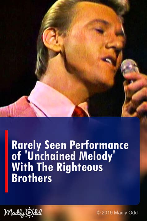 This Rarely Seen Performance Of ‘unchained Melody With The Righteous Brothers Will Blow You