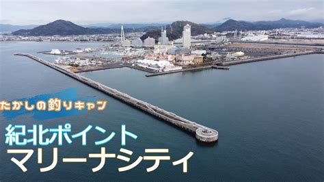 紀北ポイント 和歌山マリーナシティ大波止 関西屈指の人気ポイント！1kmにも及ぶ長い大波止に大物求めてアングラーが集まります！ Youtube