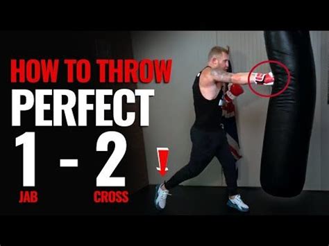 How To Throw A Jab Cross In Boxing Youtube Personalized