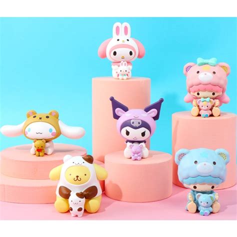 Sanrio Characters With Friends Hugging Buddies Series Blind Box Desktop