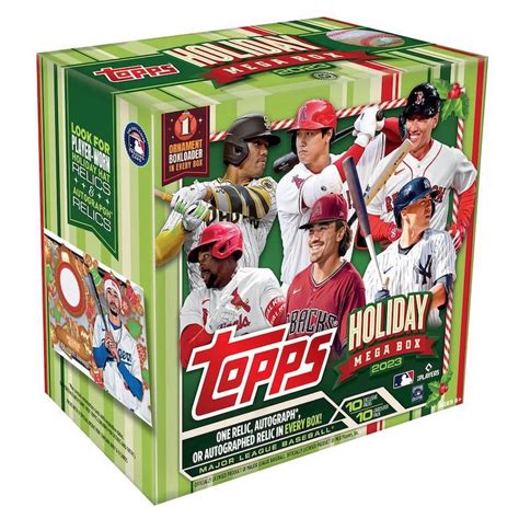 2023 Topps Holiday Baseball Checklist Mega Box Team Set Info