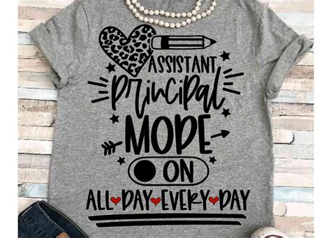 Assistant Principal Svg Dxf Jpeg Silhouette Cameo Cricut Mode Etsy