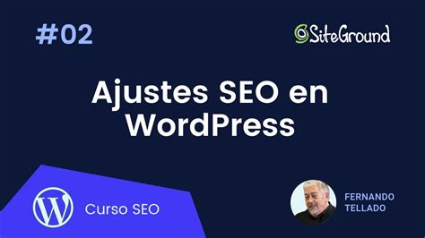 Ajustes SEO En WordPress Curso SEO Para WordPress YouTube