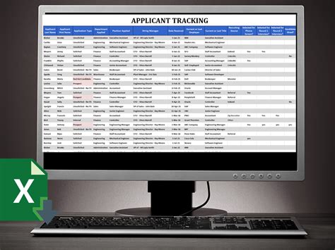 Suivi du recrutement Modèle Excel des RH Tableau de bord outil RH