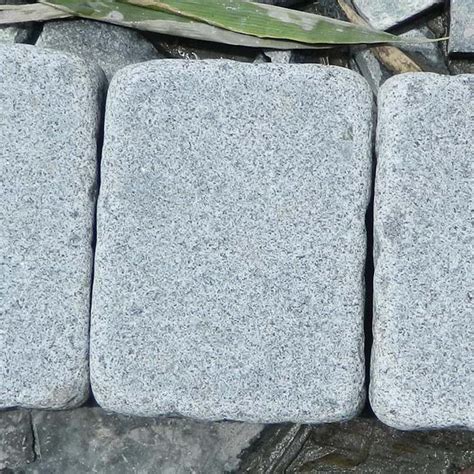 G Dark Grey Granite Tumbled Paving Stone For Driveway