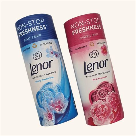 Lenor Laundry Perfume In Wash Scent Booster Beads Bundle Pink Blossom