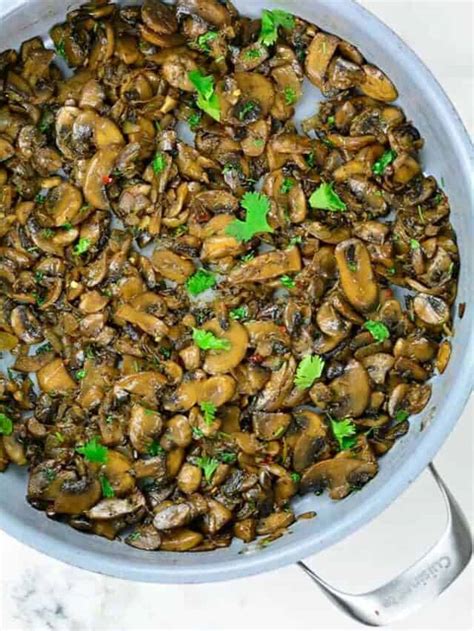 Sautéed Mushrooms Recipe Chef Lolas Kitchen