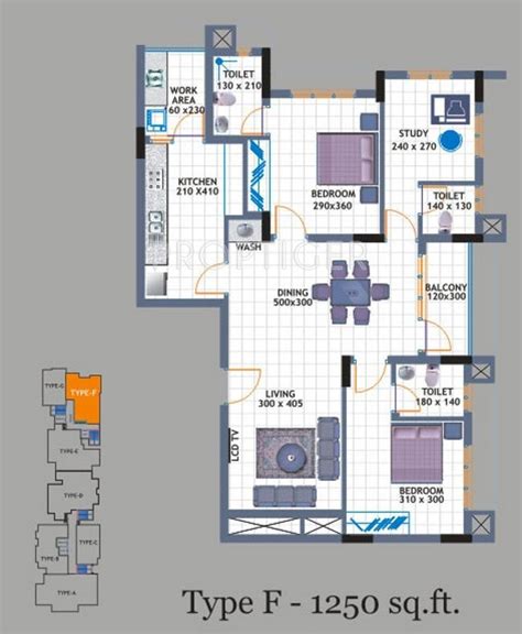 Sq Ft Bhk T Apartment For Sale In Artech Realtors Deepam