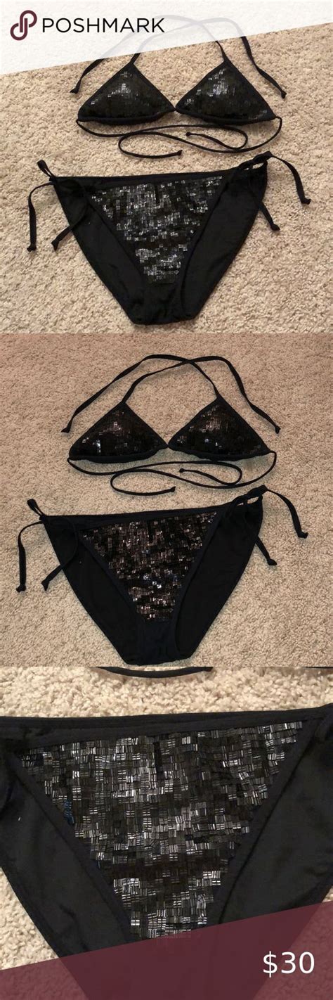 Victoria Secret Sequin Bikini In 2020 Sequin Bikini Victoria Secret