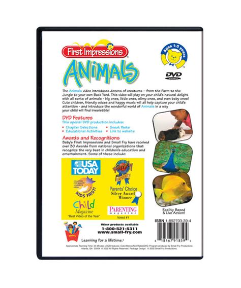 Animals DVD | Kids Learning Animals – The Brainy Store