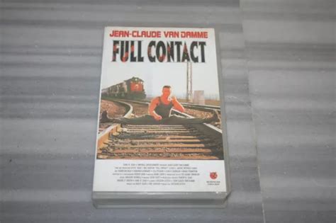 Cassette Vid O Vhs Full Contact Jean Claude Van Damme Jcvd Pal Fran Ais