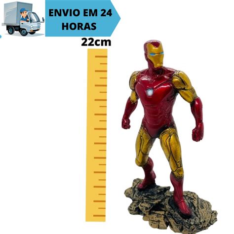 Boneco Grande Homem De Ferro Mark 85 Marvel Vingadores Estátua