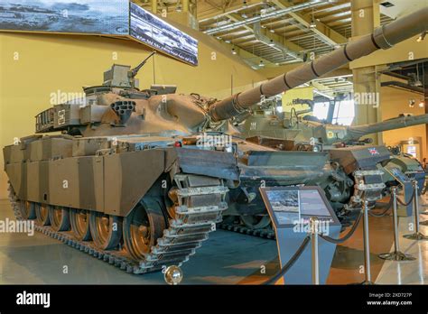 Royal Tank Museum Amman Jordan May Classic Chieftain V