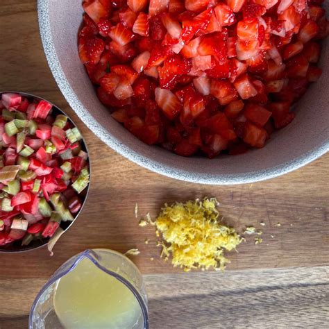 The Best Strawberry Rhubarb Freezer Jam With Cinnamon And Vanilla