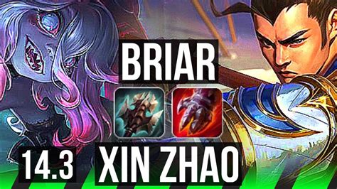 BRIAR Vs XIN ZHAO JNG 9 1 7 400 Games EUW Challenger 14 3