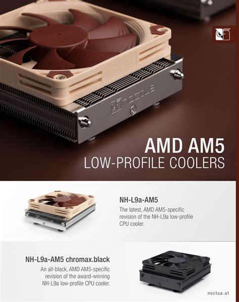 Noctua Presents Nh L A Am Low Profile Cpu Coolers For Amd Ryzen