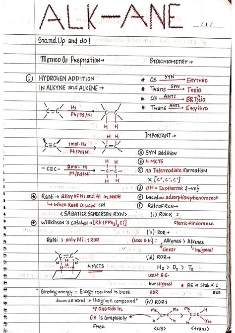 Solution Ncert Based Short Notes For Hydrocarbon Alkanes For Class