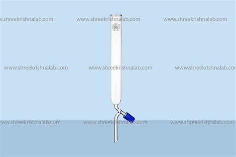 Column Chromatography Plain With Teflon Rotaflow Stopcock For