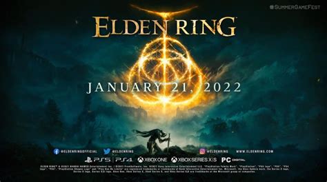 Elden Ring First Gameplay Trailer Revealed With January 21 2022 Release Date Craffic