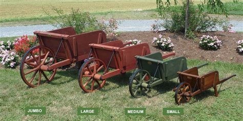 Wheelbarrows Wooden Wheelbarrow Wheelbarrow Rustic Wheelbarrows