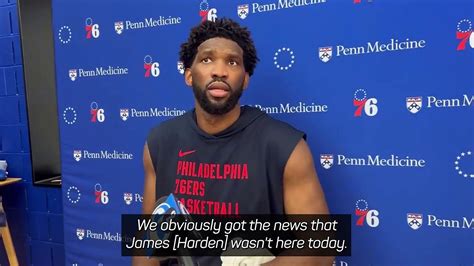 Maybe Harden Had Something To Do Embiid Breaks Silence On Ers