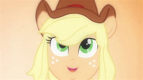 Applejack Sprouts Pony Ears Eg Applejack Equestria Girl Wallpaper