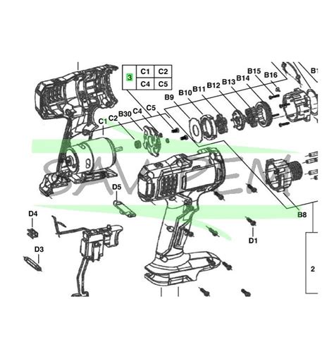 Moteur Perceuses Visseuses Aeg Powertools Bs G