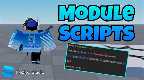 How To Use Module Scripts Roblox Studio Youtube