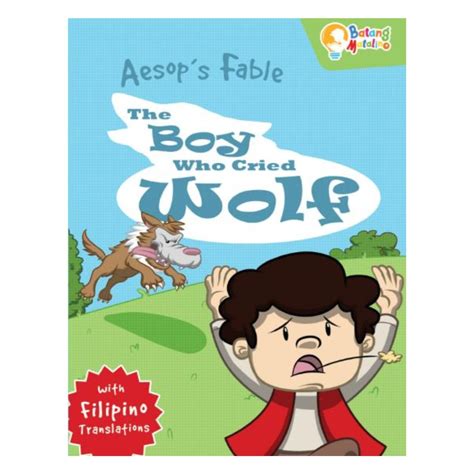 Batang Matalino Aesop S Fable The Boy Who Cried Wolf Brand New