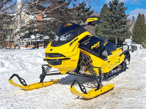 Exclusive First Ride 2025 Ski Doo MXZ X RS 850 With RAS RX SnowGoer