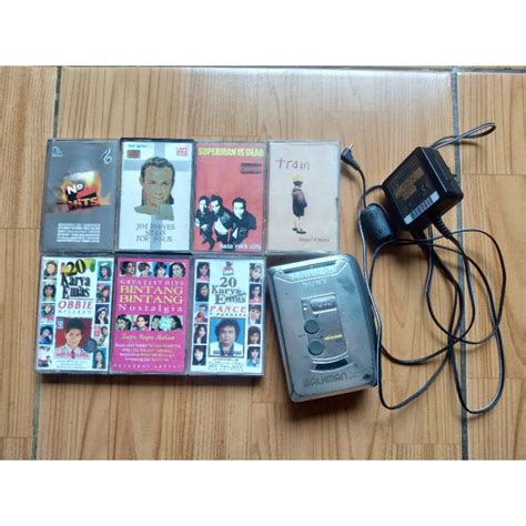 Jual Walkman Sony Wm Fx Radio Kaset Pita Jadul Adaptor Walkman Dc