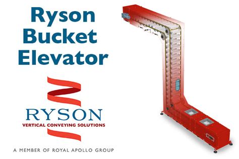 Ryson Bucket Elevators Combine Vertical And Horizontal Transportation