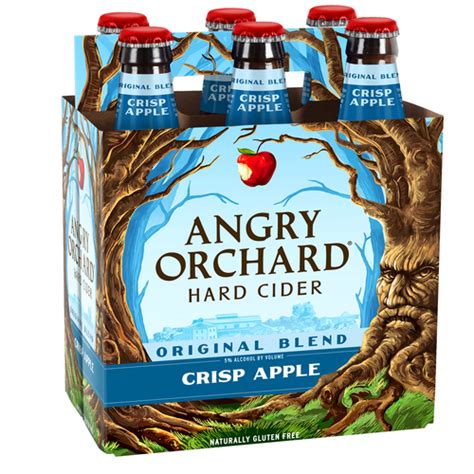 Angry Orchard Crisp Apple Hard Cider 6pk Woodshed Wine Spirits