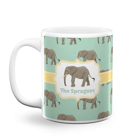 Custom Elephant Coffee Mug (Personalized) | YouCustomizeIt