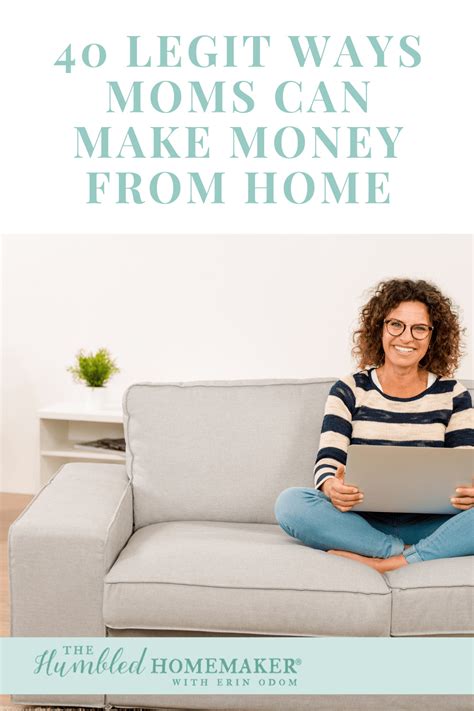 Make Money From Home 40 Legit Ways Moms Can Do It