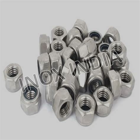 Threaded Hexagonal SS 304 Nylock Self Locking Nuts At Rs 2 Piece In Mumbai