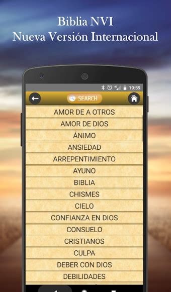 Biblia NVI Nueva Versión Internacional para Android Descargar