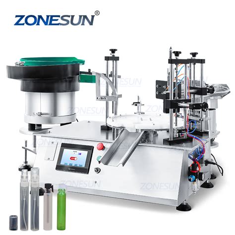 Zonesun Rotary Automatic Sample Perfume Vial Filling And Capping