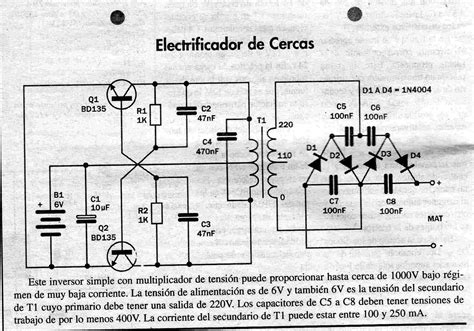 Esquema Eletronico De Cerca Eletrica Electriades