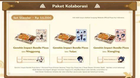 Genshin Impact And Pizza Hut Collaboration Comes To Indonesia