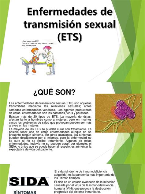 Enfermedades De Transmisión Sexual Etspptx Infección Transmitida Sexualmente Vih Sida