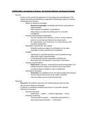 Lifesci A Introduction To Science The Scientific Method And