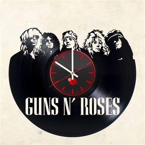 Guns N Roses Patience Handmade Vinyl Record Wall Clock Vinyl Clocks